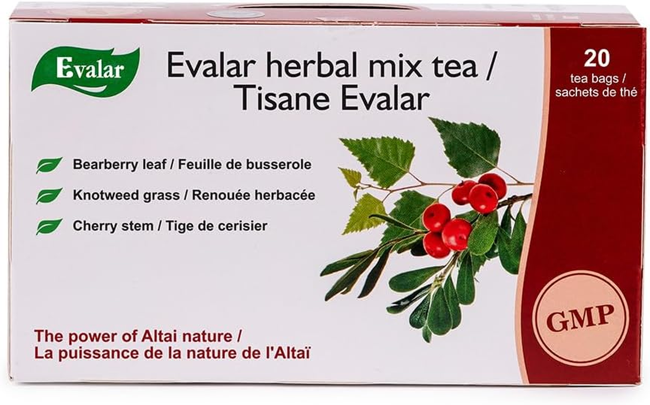 Bearberry Knotweed Cherry Evalar Tea Altai Siberia 20 Tea Bags Herbal Mix image number 3