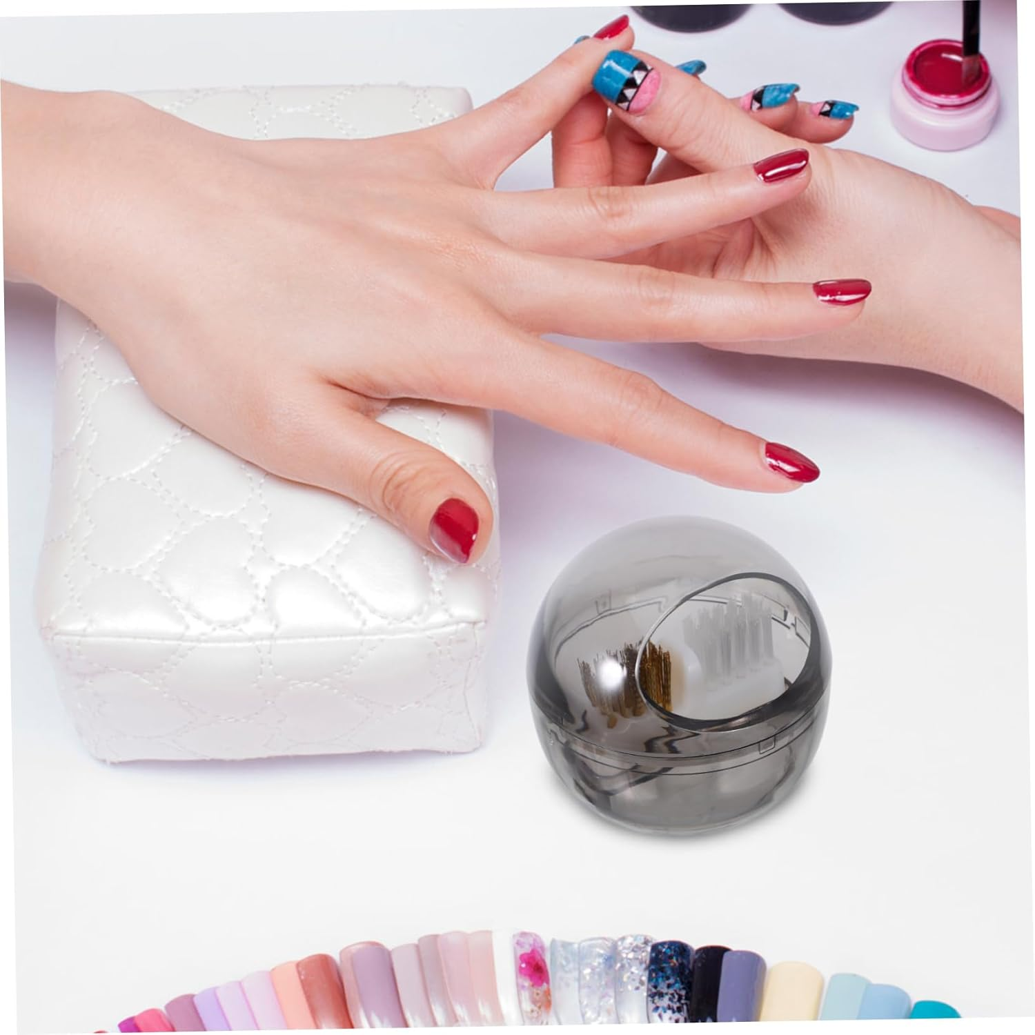 Generic Nail Drill Bit Cleaning Brush Kit Durable Bristles for Efficient Maintenance of Nail Tools Suitable for Salon Home Use Versatile Cleaning Accessory image number 2