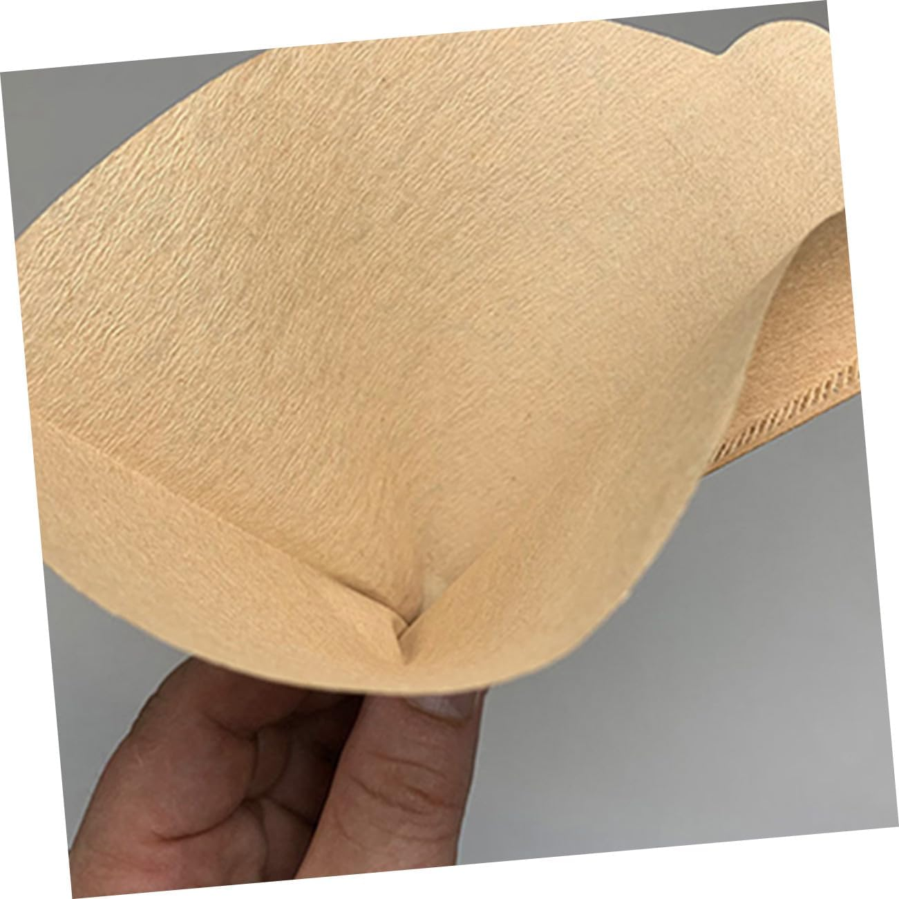 DECORNIJIA 200Pcs Disposable Cone Filter Paper for Drip Coffee Maker Espresso Machine Coffee Filter Papers for Home Supplies image number 3