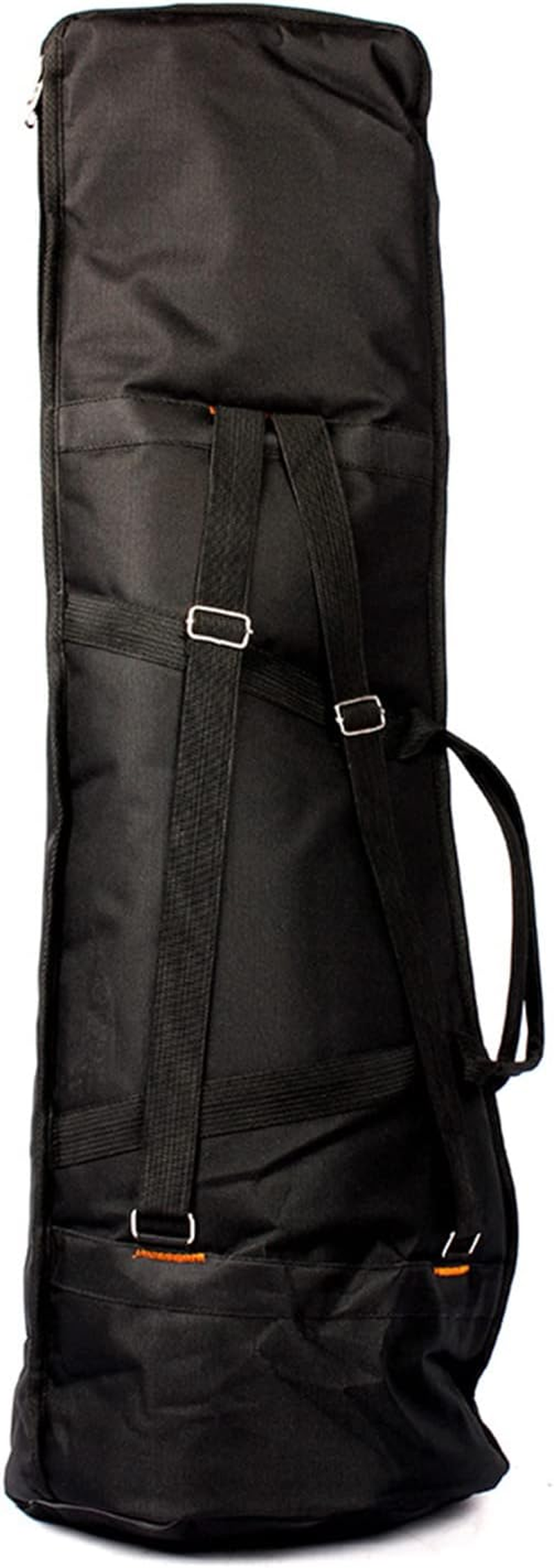 Alto Trombone Bag, 600D Water-Resistant Trombone Gig Bag Oxford Cloth Backpack Adjustable Shoulder Straps Pocket 5Mm Cotton Padded for Alto/Tenor Trombone image number 4