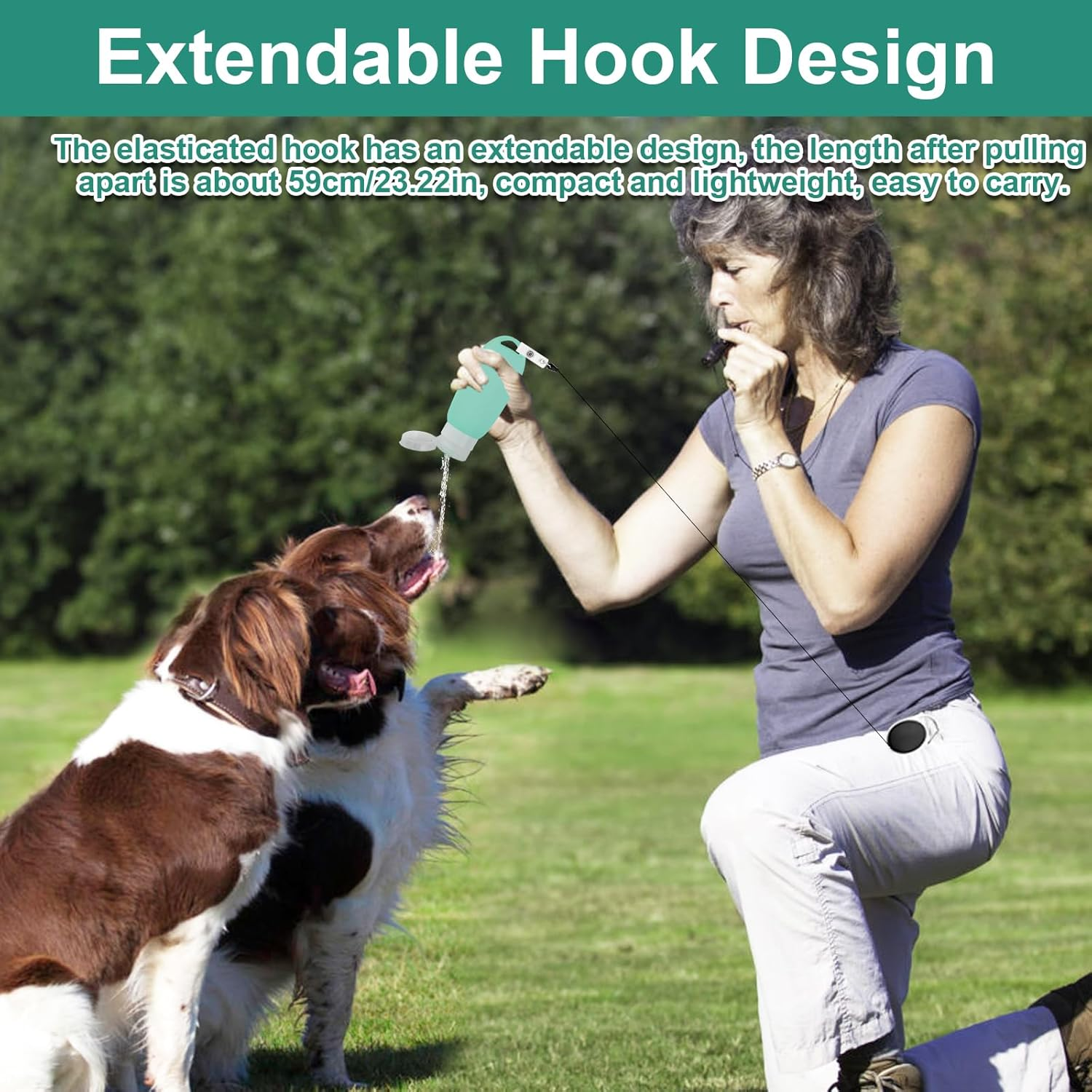 YGKYMVW Food Tube for Filling Dogs, Pack of 2, 90 Ml, Refillable Tubes, Reusable Dog Food Tube with Stretchy Clips, Wet Food Silicone Travel Bottles for Outdoor Pet image number 4