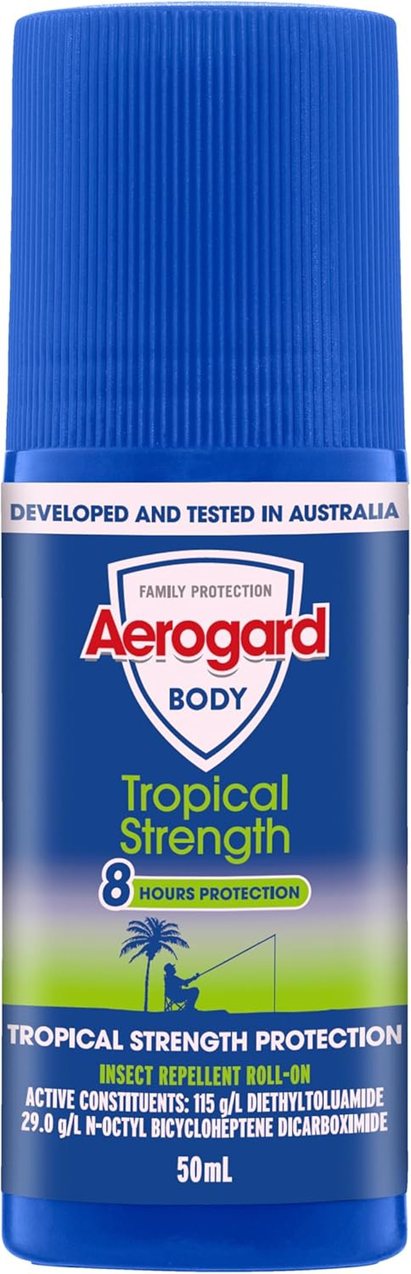 Aerogard Tropical Strength Insect Repellent Roll on 50 Ml (Pack of 12)