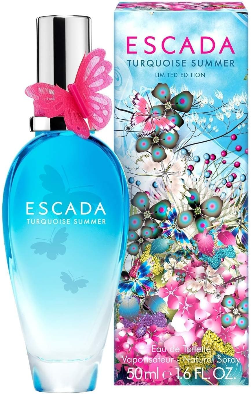 Escada Turquoise Summer Limited Edition Eau De Toilette Spray Single, 50Ml image number 2