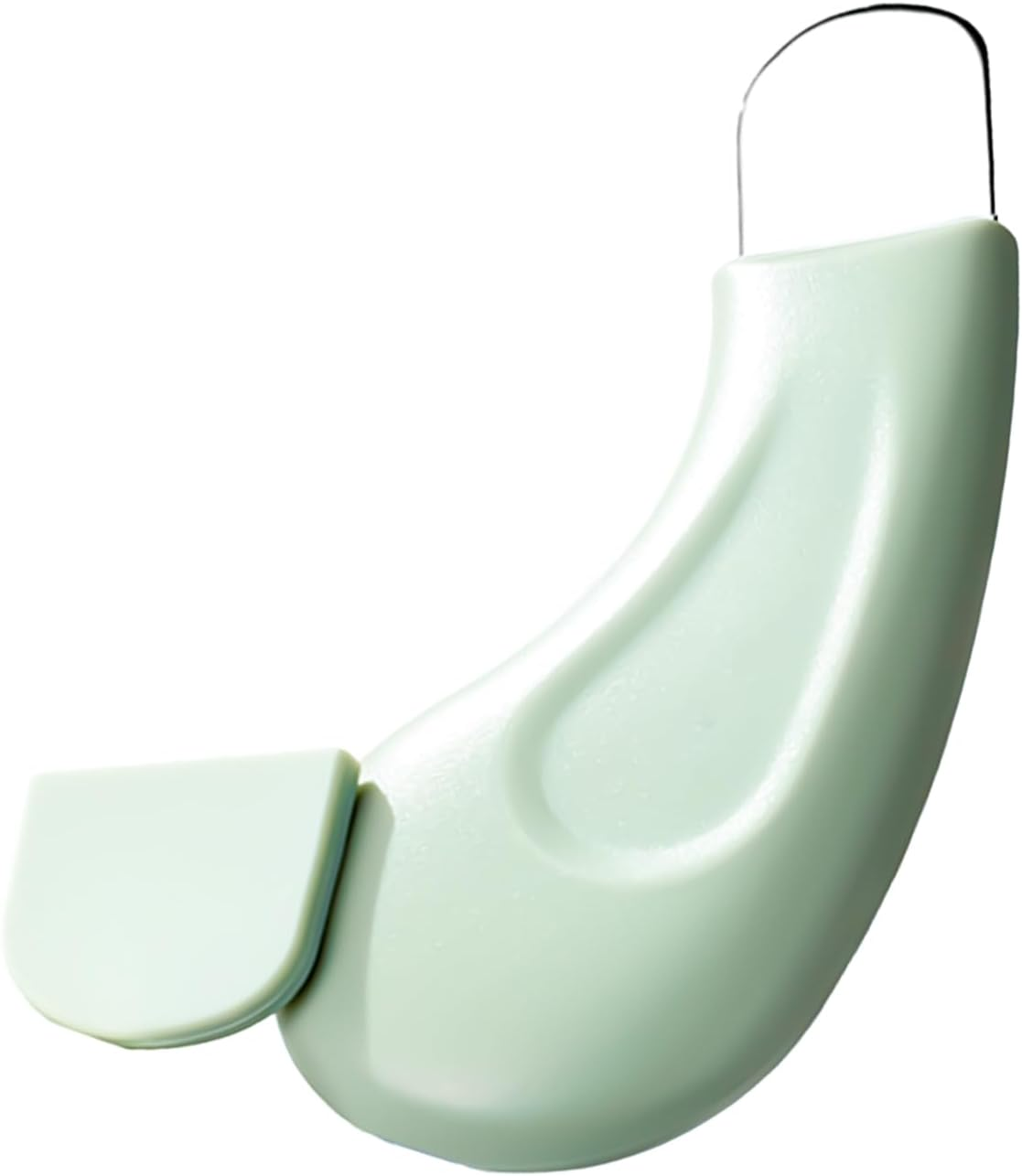 WALWAL Blackhead Remover Tool for Deep Cleansing Manual Pore Cleaner with Stainless Steel Head Gentle Facial Scrubber Spatula(Light Green) image number 3