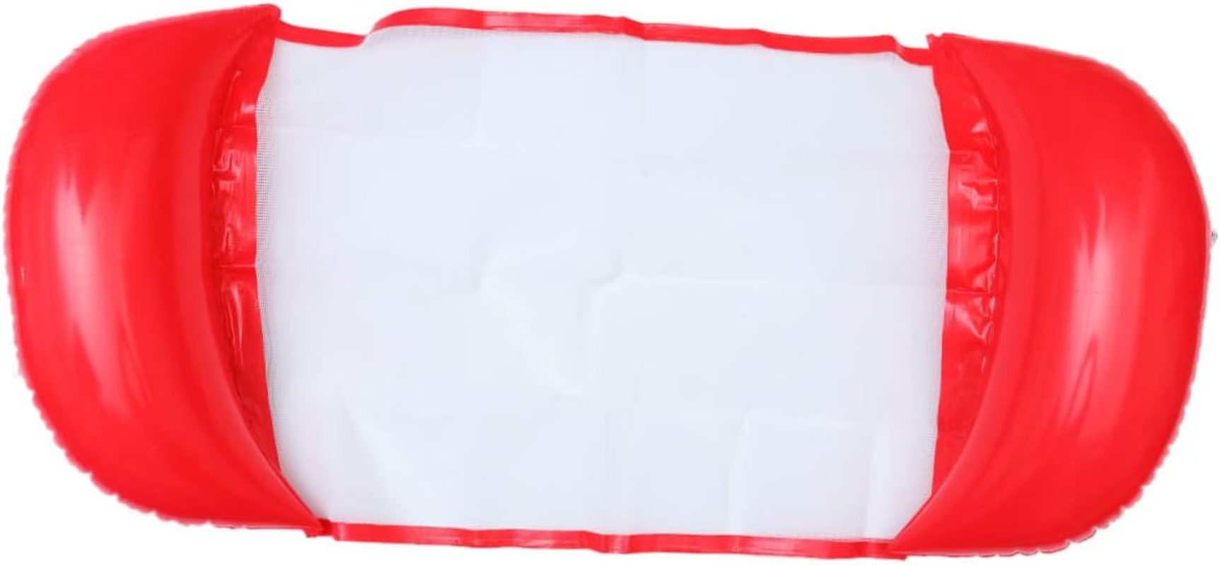 WOONEKY 1Pc Inflatable Floating Hammock Rainbow Design Ergonomic for Pool Fun Material Easy to Inflate Deflate for Adults and Boys and Girls image number 3