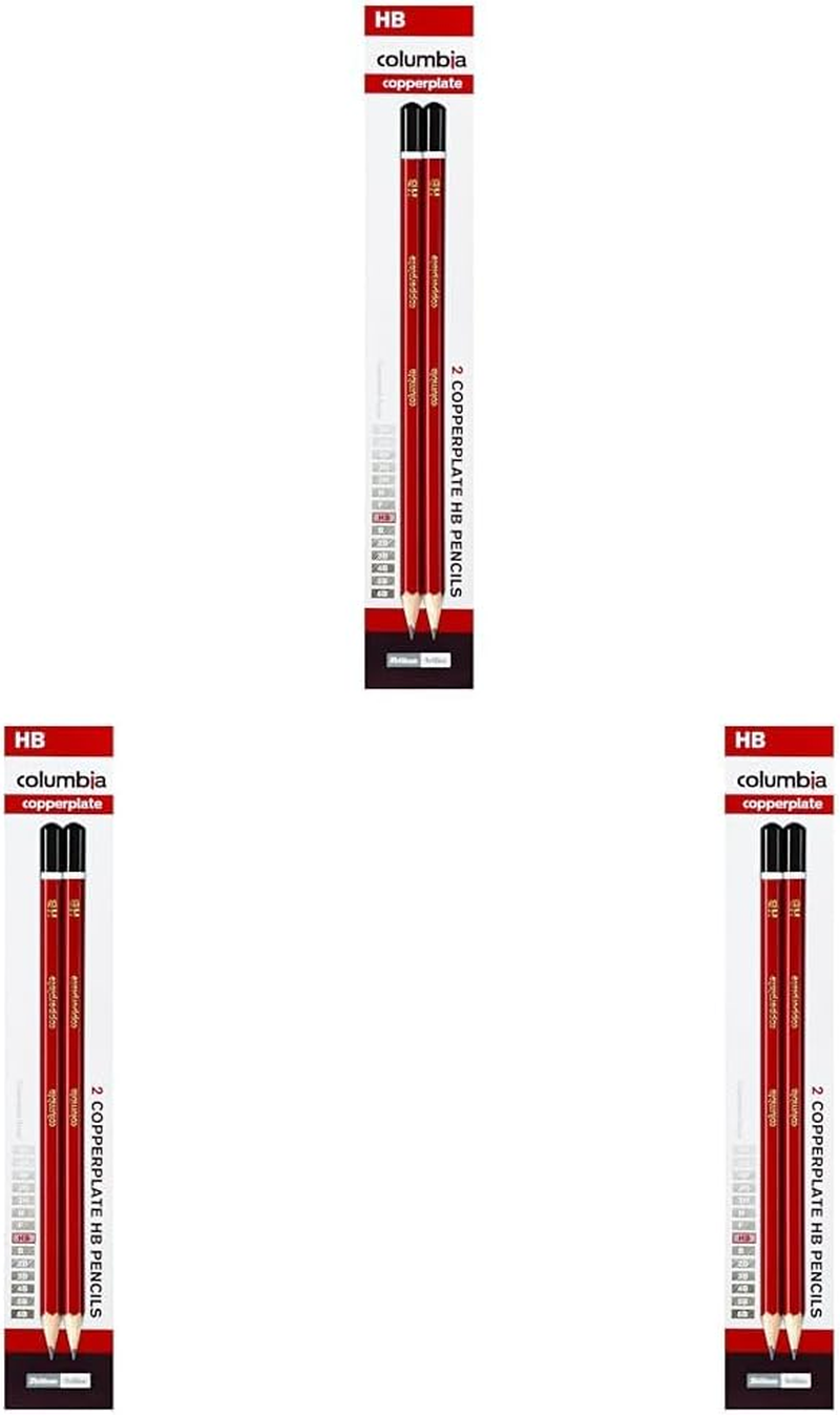 Columbia Copperplate Lead Pencil Hexagonal Hb, Pk2 image number 1