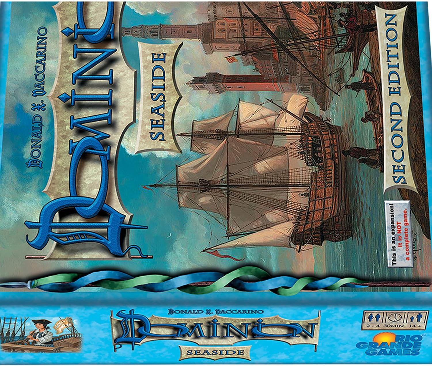 Rio Grande Games Dominion - Seaside 2Nd Edition Board Game image number 4