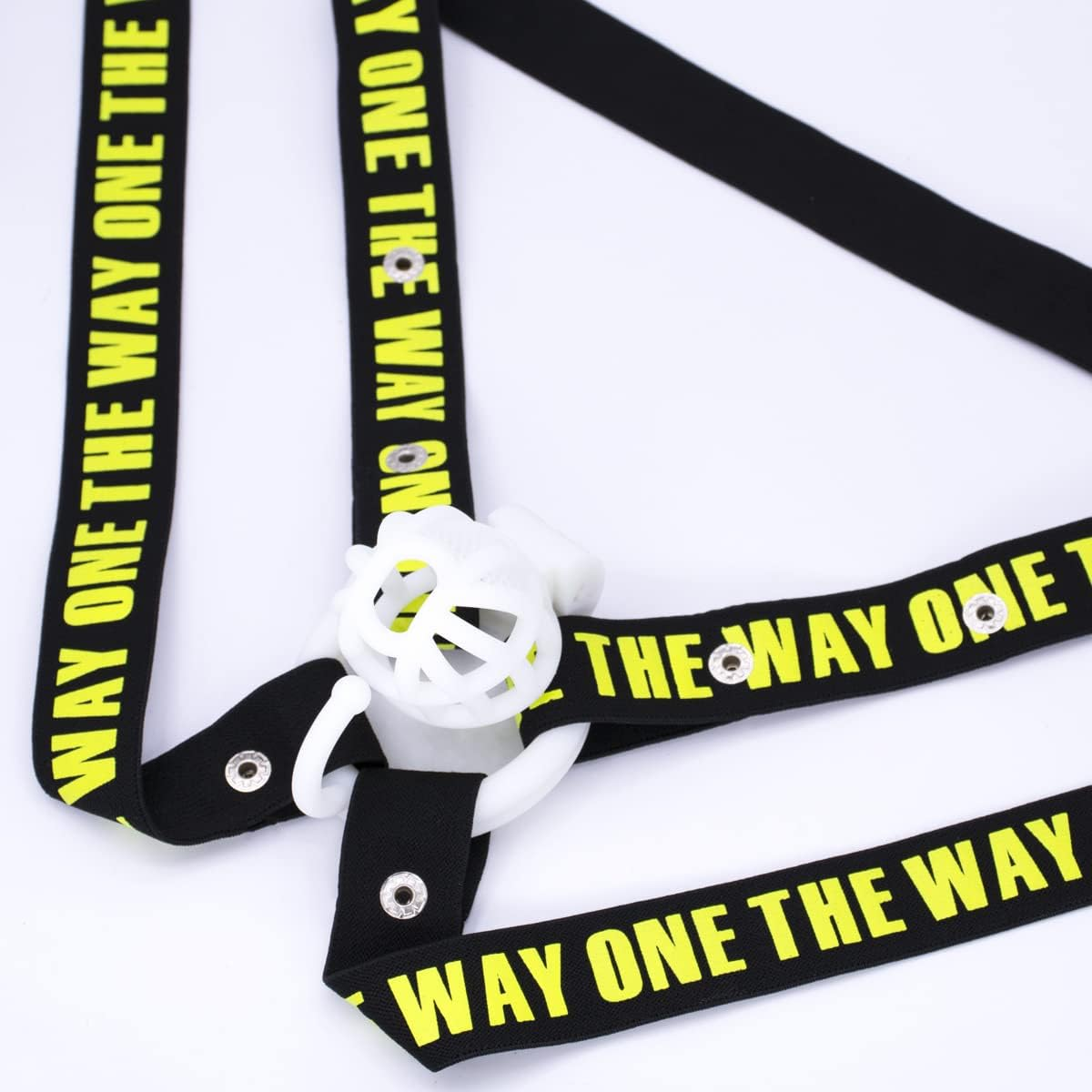 Sex Toy Penis Cage Blet Men'S Adjustable Chastity Cage Auxiliary Belt Elastic Anti-Falling Sex CB Chastity Lock Belt Black image number 1