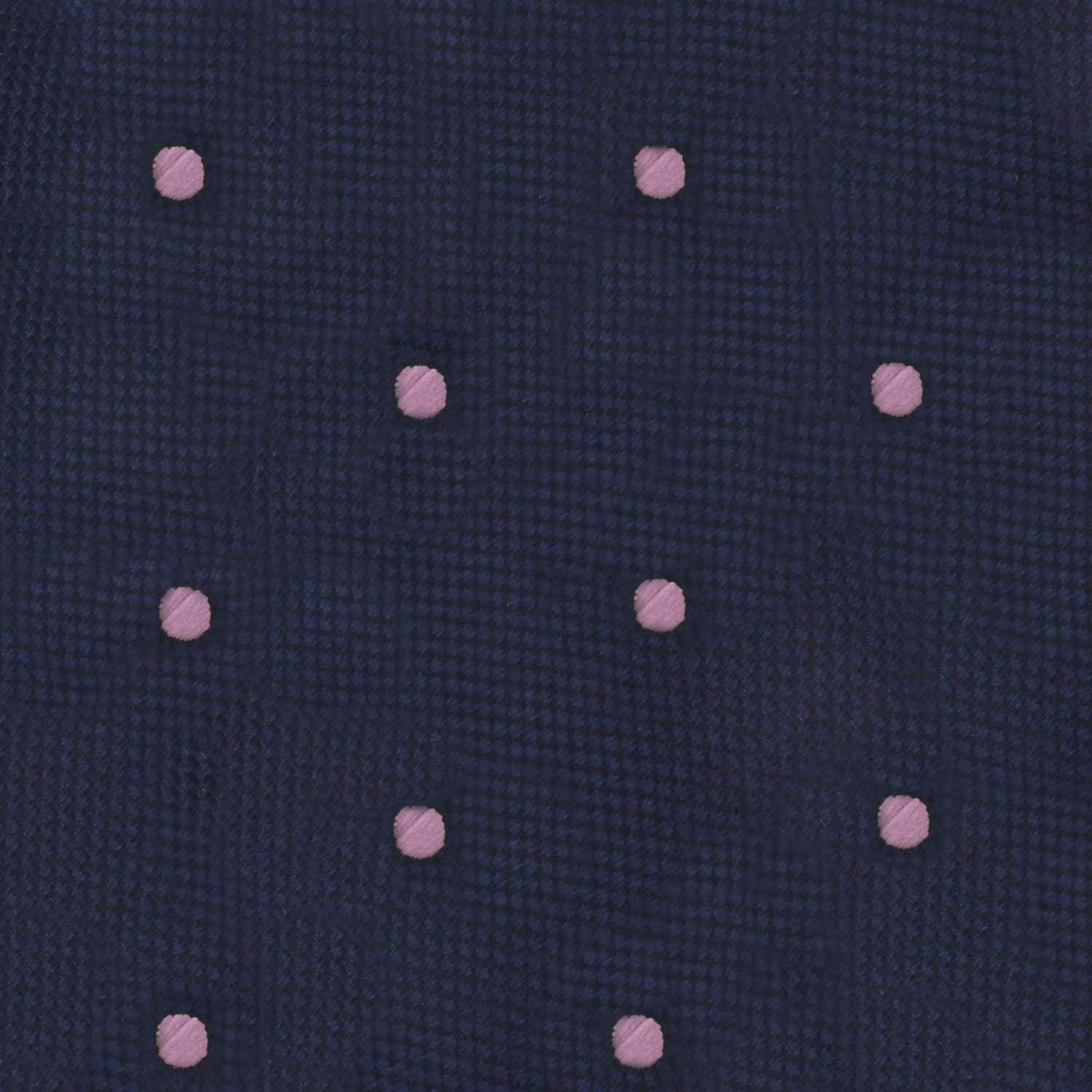 Navy Pink Polka Dot Bow Tie | 5 Year Warranty | Gifts for Men | Groomsmen Bow Ties image number 1