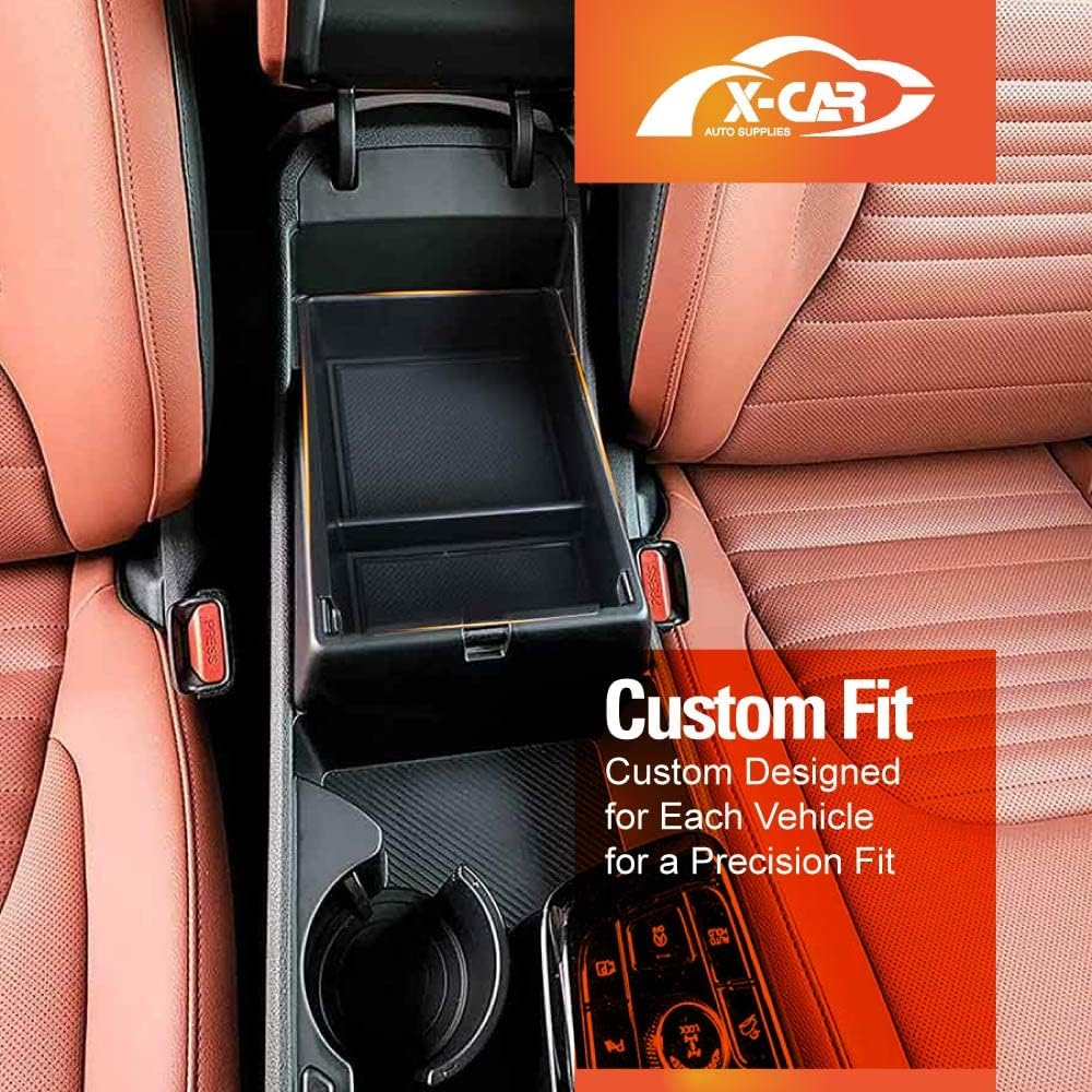 X-CAR Centre Console Armrest Organizer Tray for Kia Sportage 2021-2025 Storage Box Accessories image number 4