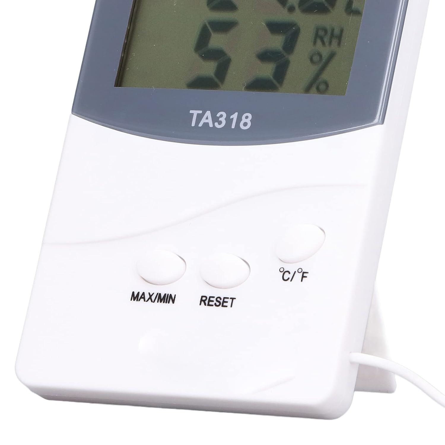 Mini Digital Temperature Meter Indoor Outdoor Thermometer with Probe Displaying Temperature Humidity for Home Use image number 5