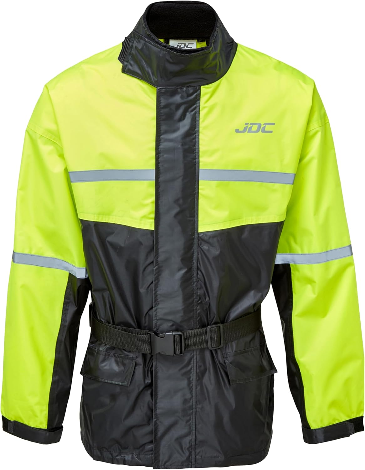 JDC Motorcycle Waterproof Rain over Jacket Hi-Vis - SHIELD