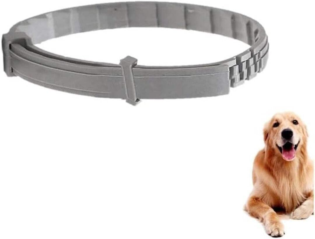 Flea Collar for Dogs 8 Months Natural Flea and Tick Collar Dog Protection Adjustable Dog Flea Collar for Small, Medium, Large Puppy Effective & Waterproof Lice, Tick and Larvae Repellent for Dogs image number 5