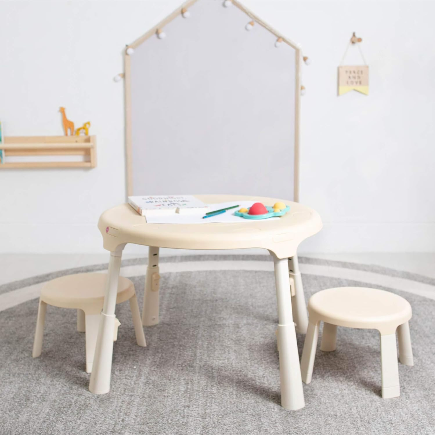 Oribel Portaplay Stage-Based Baby Activity Center + Stools Combo (Portaplay + Stools)