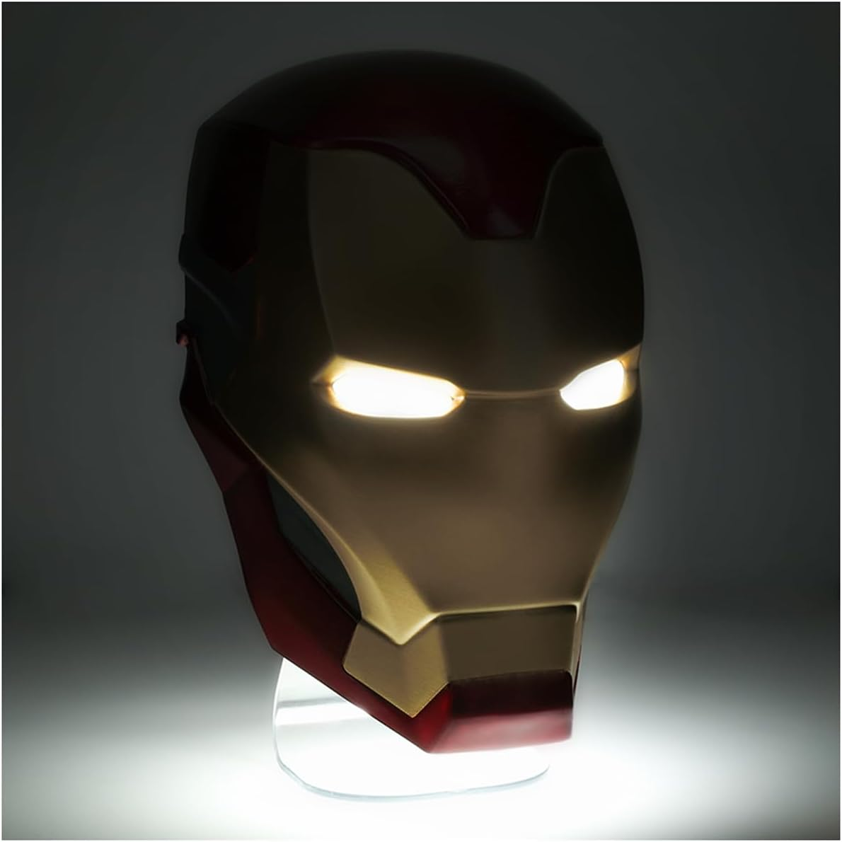 Iron Man Helmet Lamp - Officially Licensed, Tony Stark Mask, Marvel Fan Collectible, Avengers Bedside Lamp image number 2