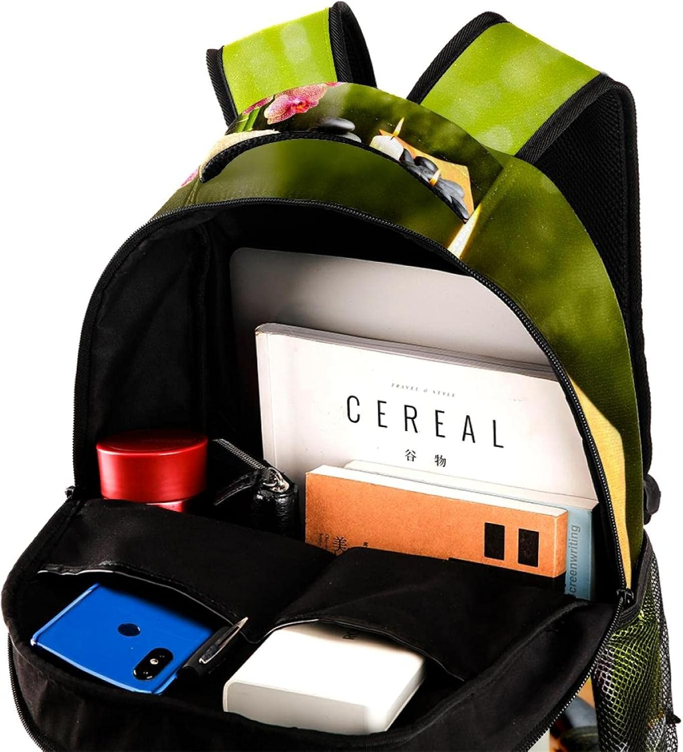 Zen Backpack Students Shoulder Bags Travel Bag College School Tote Backpacks