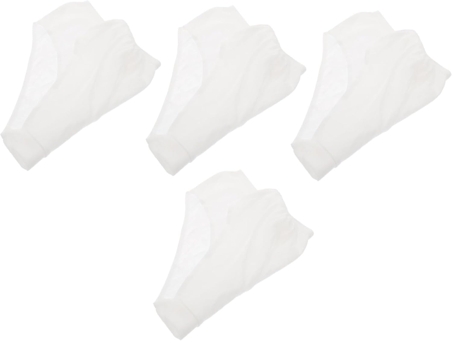 4Pcs Disposable Cotton Underpants for Pregnant Women Breathable Maternity Panties Moisture-Absorbing Period Briefs XXL Size for Postpartum Use White image number 3