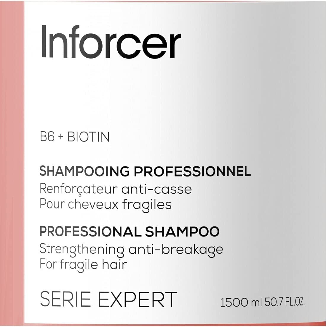 L'Oreal Professional B6 Biotin Inforcer Shampoo 1500 Ml image number 5