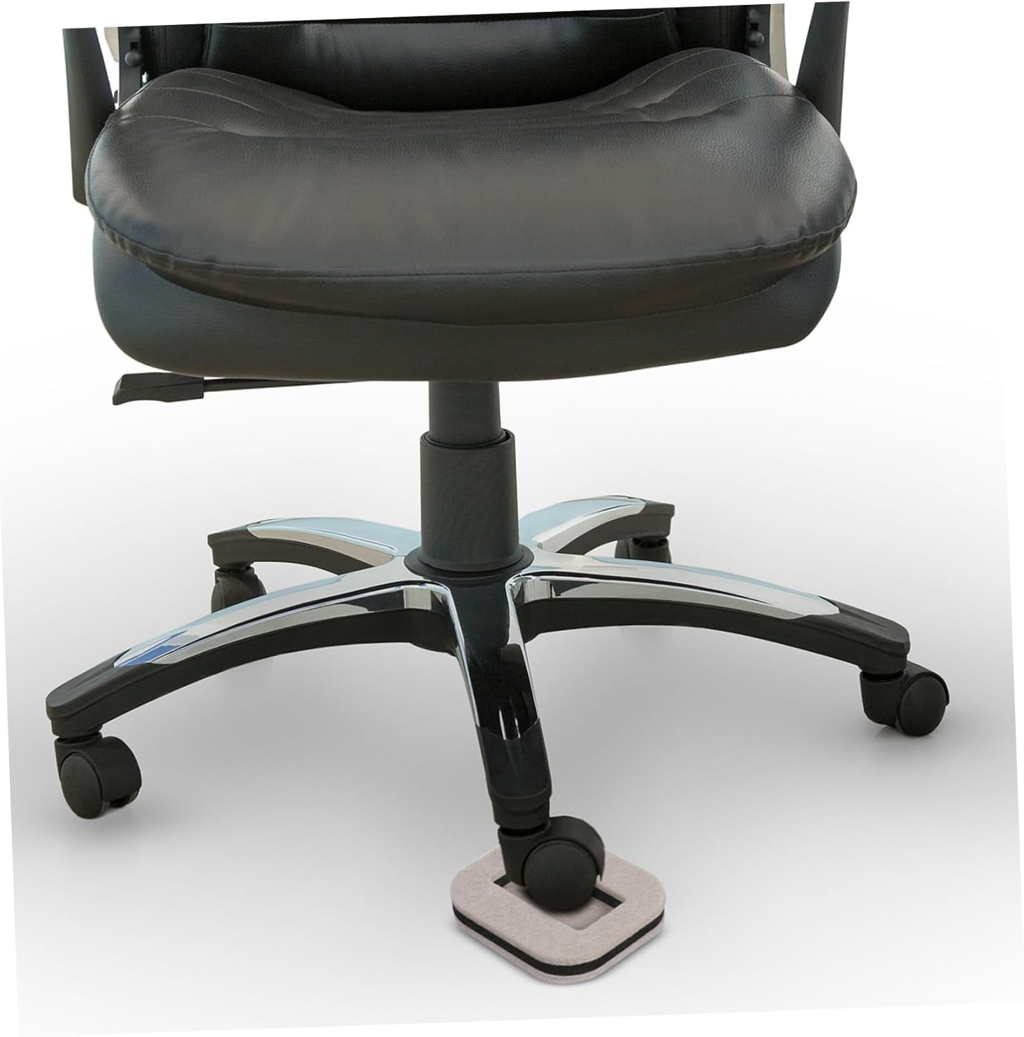 5Pcs Non-Slip Furniture Pads Sticky Caster Cups for Office Chairs Antiskid Wheel Protectors for Hardwood Floors image number 1