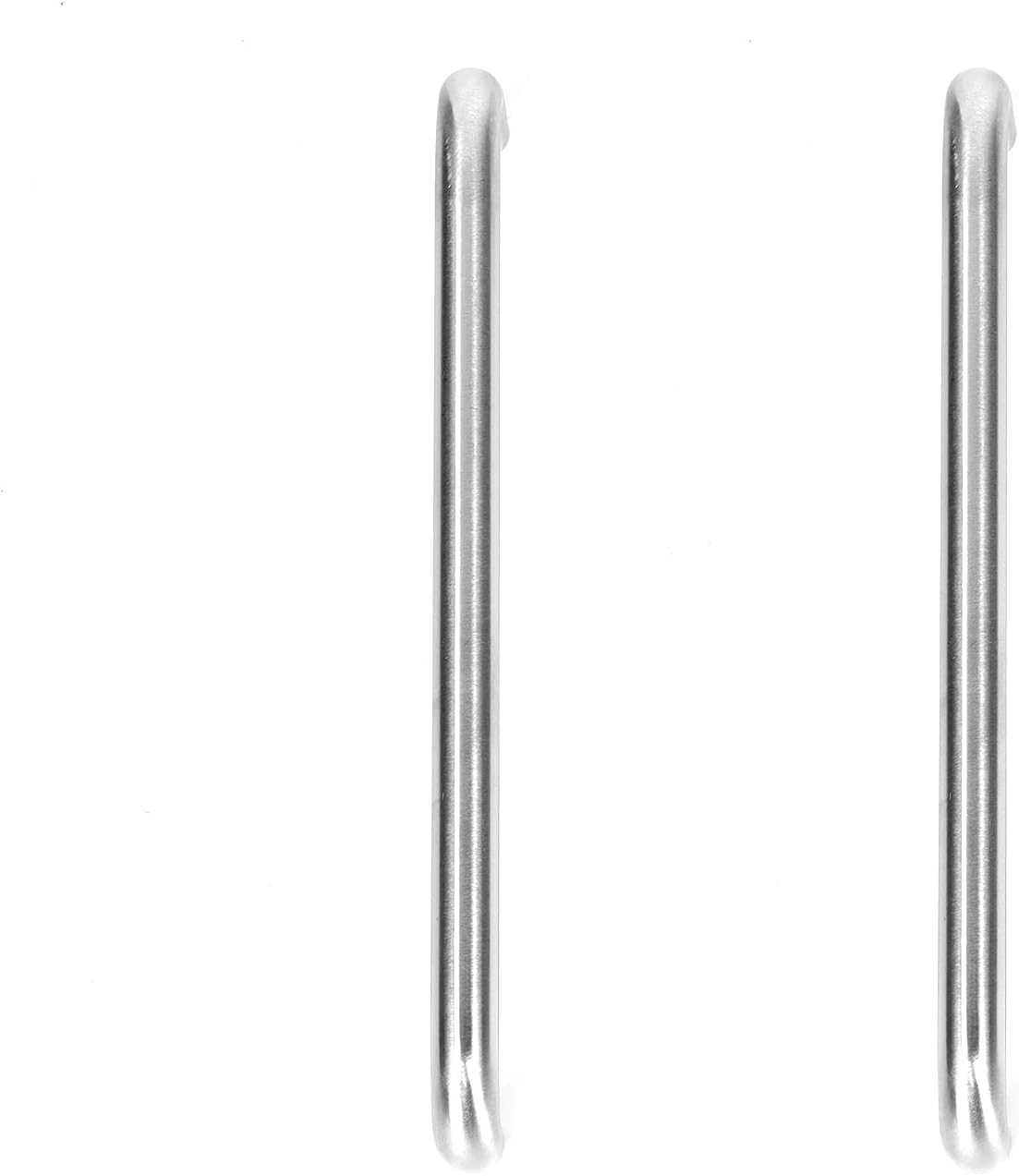 Ruimou 2Pcs Cabinet Pull,Cabinet Hardware,6.29''(160Mm) Center to Center, Stainless Steel Solid Handles with Screws for Kitchen Cabinet,Furniture Drawer Pulls (Curved Type Silver Pulls) image number 5