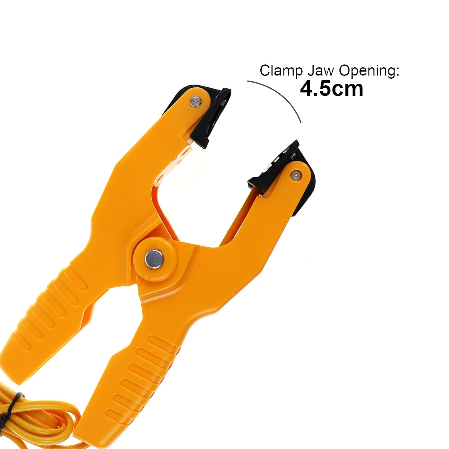 K Type Thermocouple Clamp Probe Thermocouple Temperature Sensor Clip Lead Pipe Clamp HVAC Temperature Range -40~392&deg;F (-40~200&deg;C)