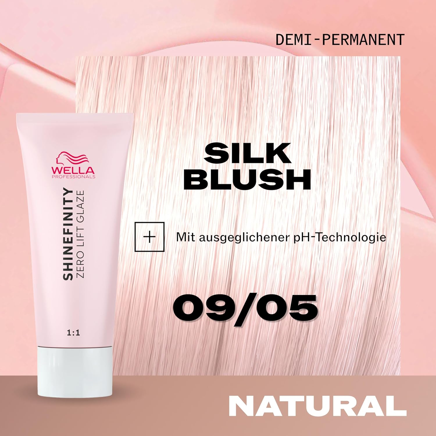 Wella Professional Shinefinity 09/05 60 Ml Shade Silk Blush image number 6