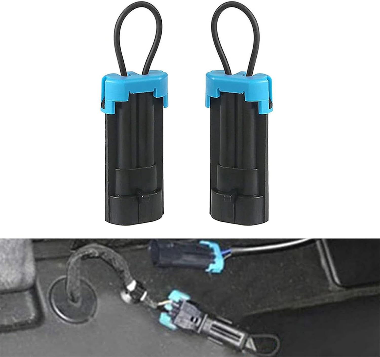 2-Pack Seat Belt Bypass for Polaris RZR RS1 Ranger 570-1000 XP General Harness Override for Can-Am Defender Commander 1000 Maverick X3 Accessories image number 6