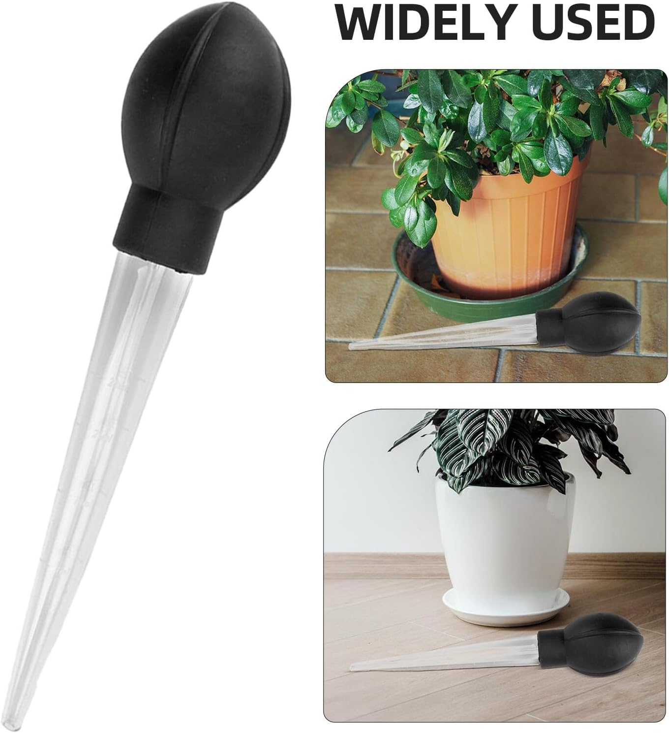 Outanaya Plant Tray Water Absorber Saucer Water Remover Gardening Tool for Flower Pot Accessories Large Size Rubber Base for Indoor and Outdoor Use image number 3