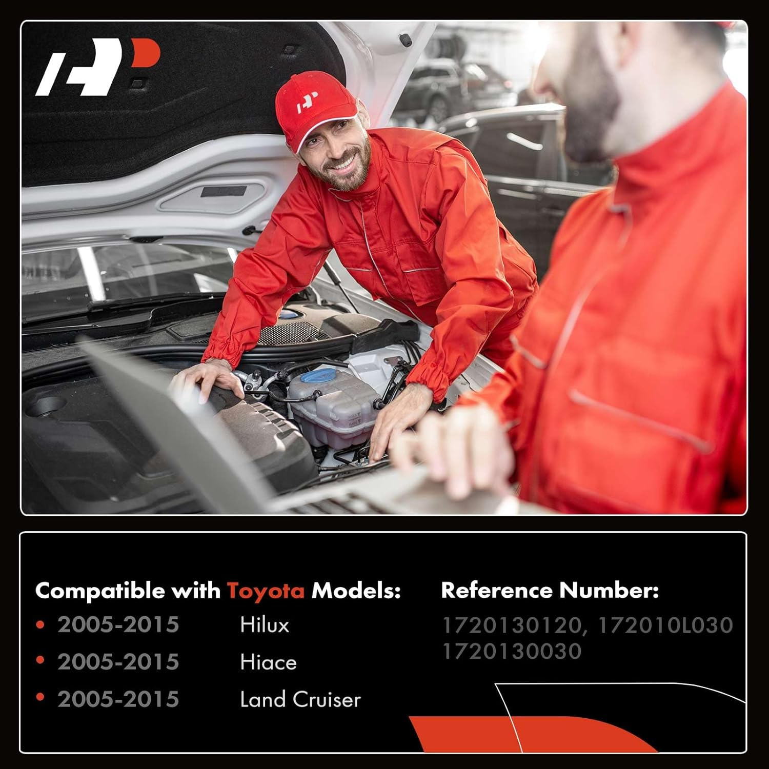 A-Premium Turbocharger Replacement for Toyota Hilux 2005-2015 Hiace Land Cruiser, 2.5L, Toyota, CT10 image number 1