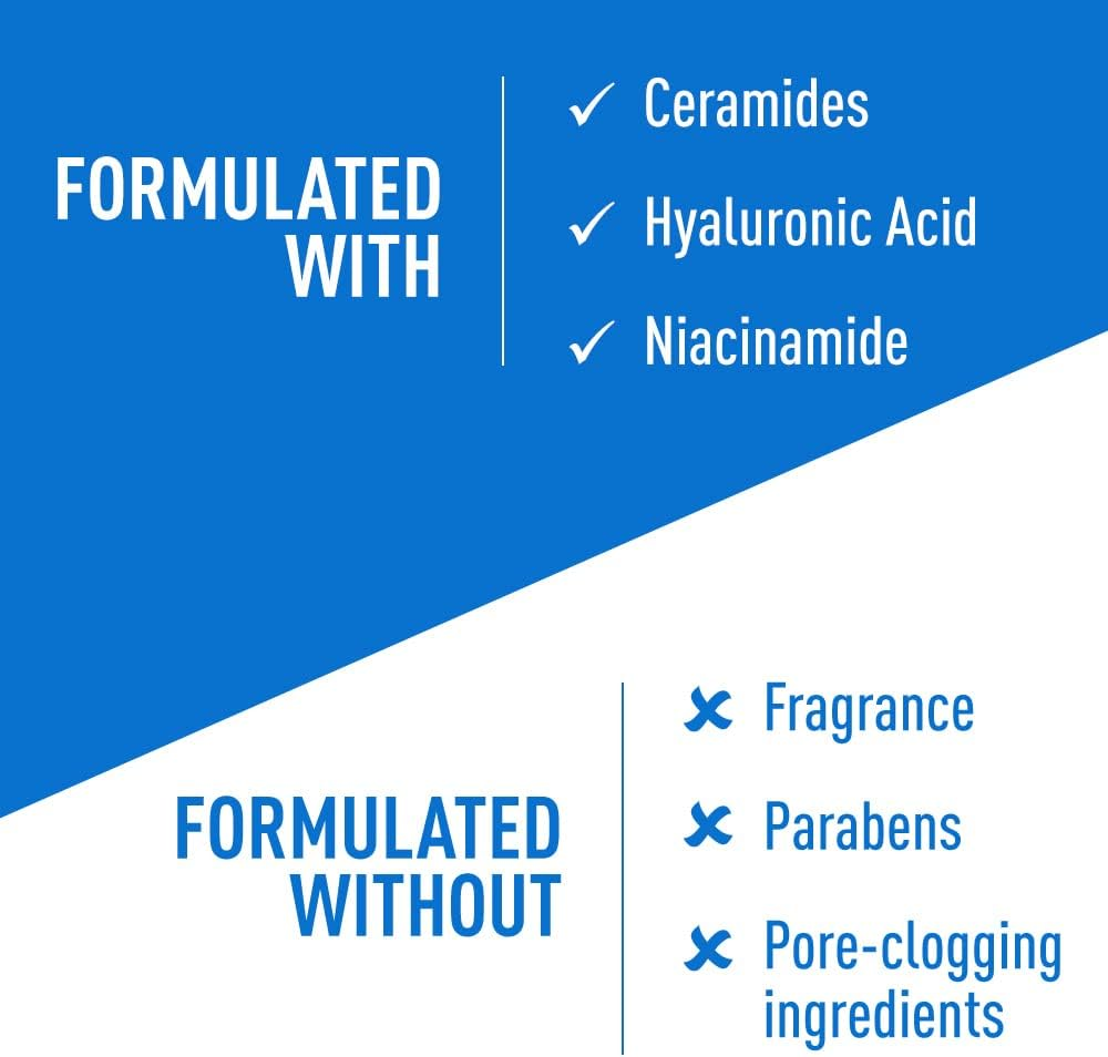 Cerave Hydrating Cleanser Bar | Soap-Free Body and Facial Cleanser with 5% Moisturizing Cream | Fragrance-Free |3-Pack, 4.5 Ounce Each image number 4