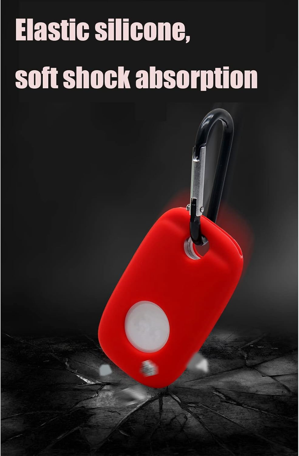 Glow Case for Tile Pro (2022) 2-Pack. (Glow in Dark) Small Bluetooth Tracker Cover, Protective Holder for Key Finder and Item Locator, Pets Dog Cat Collar Tracker Accessories,Glow Green+Glow Blue image number 5