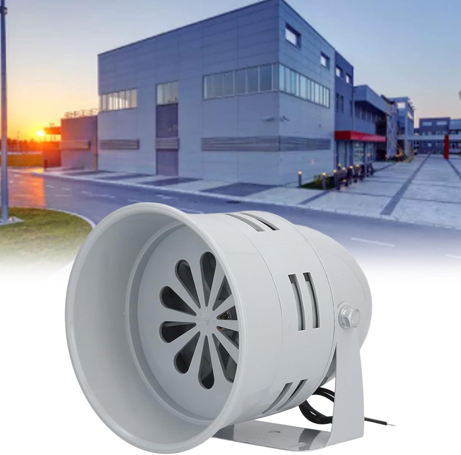 Plastic Motor Alarm High Sound Vintage Siren Horn for Schools Drive Alarm for Factories ABS Mini Motor Siren AC 200‑240V image number 5