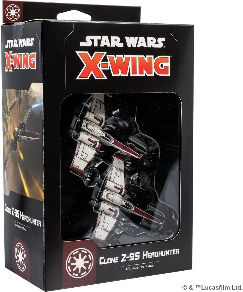 Asmodee North America Star Wars X-Wing 2Nd Edition Clone Z-95 Headhunter Expansion Board Game Pack