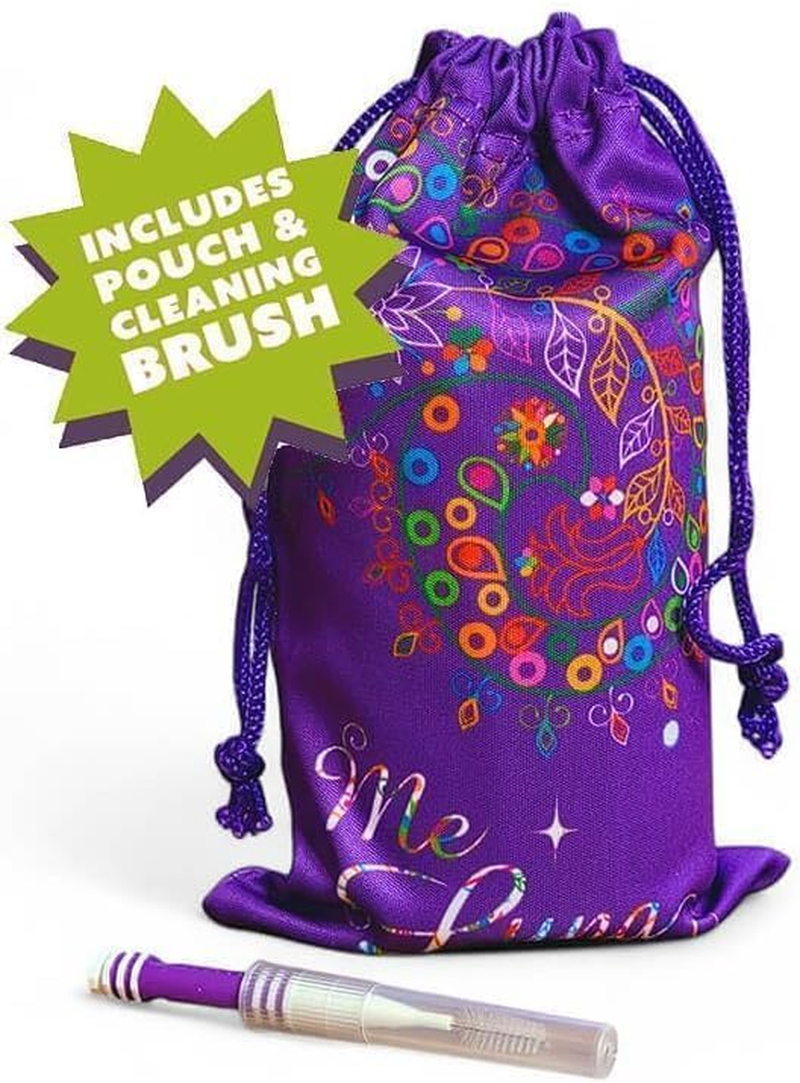 Most Customizable Menstrual Cup with Ring Handle | Meluna Me Luna | Comfortable Period Cup Reusable Cup | Tampon Pad Alternative for All Body Types | Classic