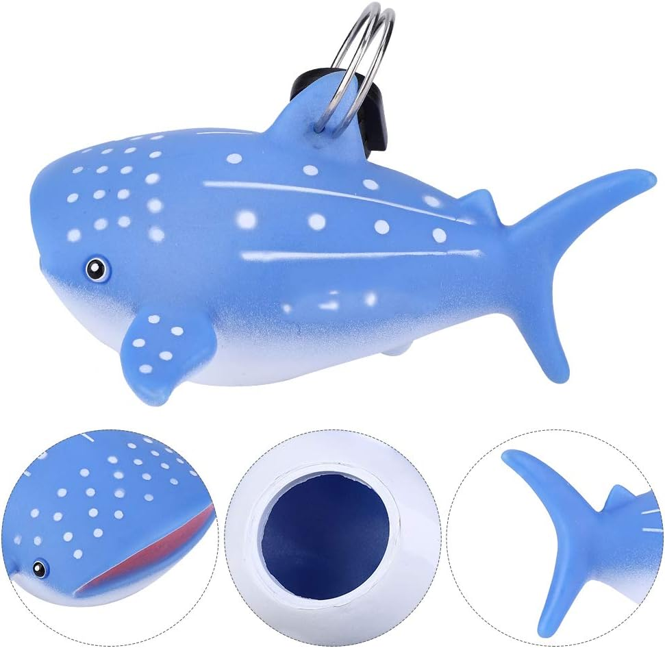 Diving Mouthpiece Cover, Cute Cartoon Shark Scuba Diving Mouthpiece Protective Regulator Dustproof Cover Scuba with Clip Regulator Holder, Scuba Diving Accessories (Whale Shark) image number 2