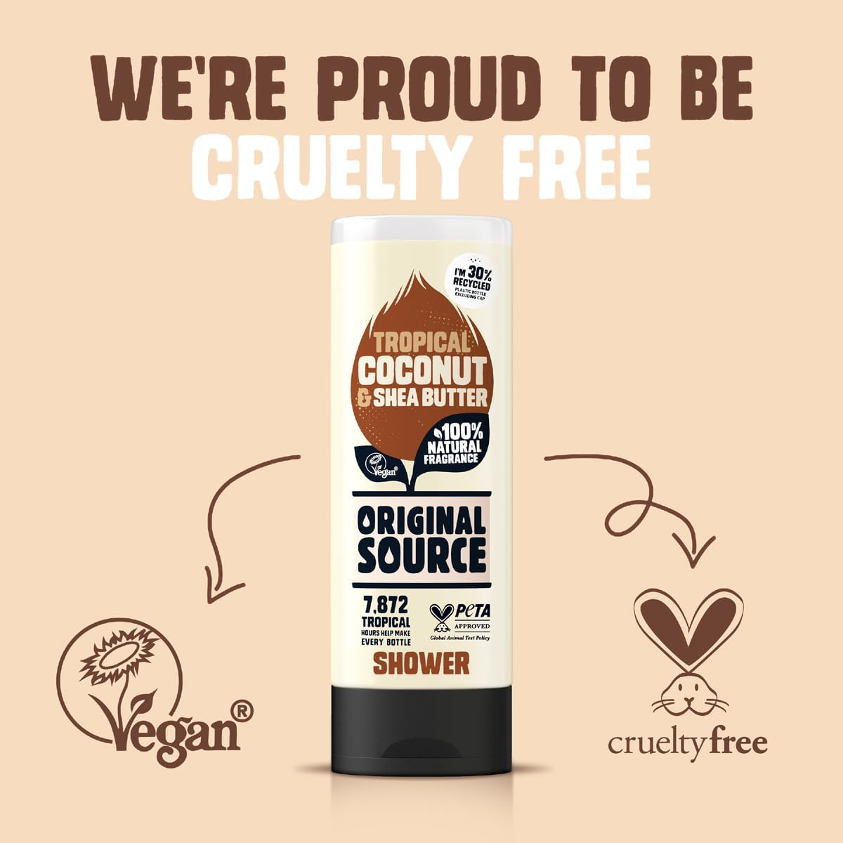 Original Source Coconut & Shea Shower Gel 250 Ml image number 6