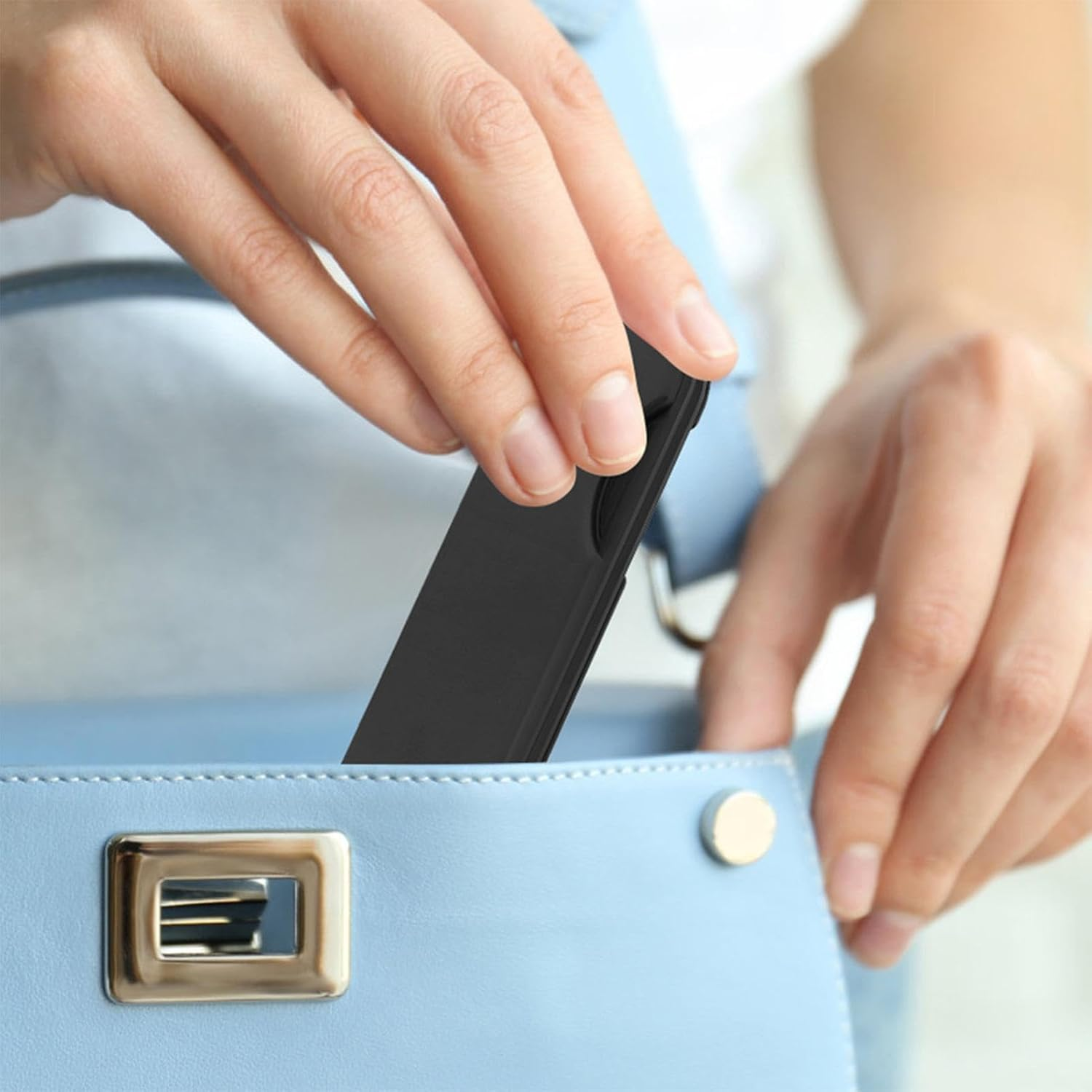 Foldable Beard Comb - 2 in 1 Small Travel Comb,Portable Fine Tooth Comb & Wide Tooth Comb for Grooming, Detangling, and Styling image number 6