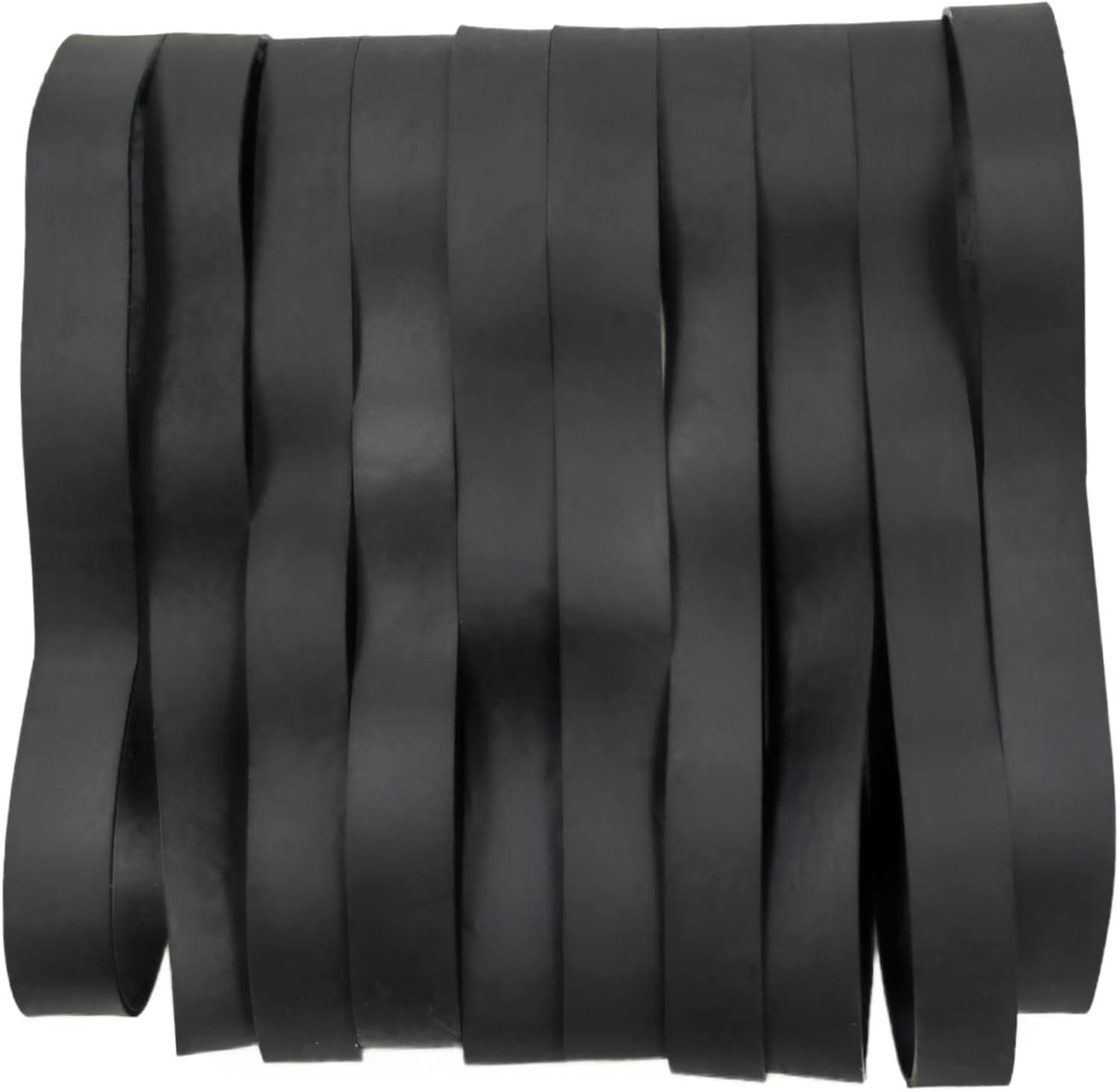 Tactical Rubber Bands Size #107 (7'' X 3/5''), 20 Pcs Black Thick Extra Large Ultra Wide Strong Heavy Duty Rubber Bands for Office, Home, School, Industrial, Outdoor Camping Survival Fishing image number 5