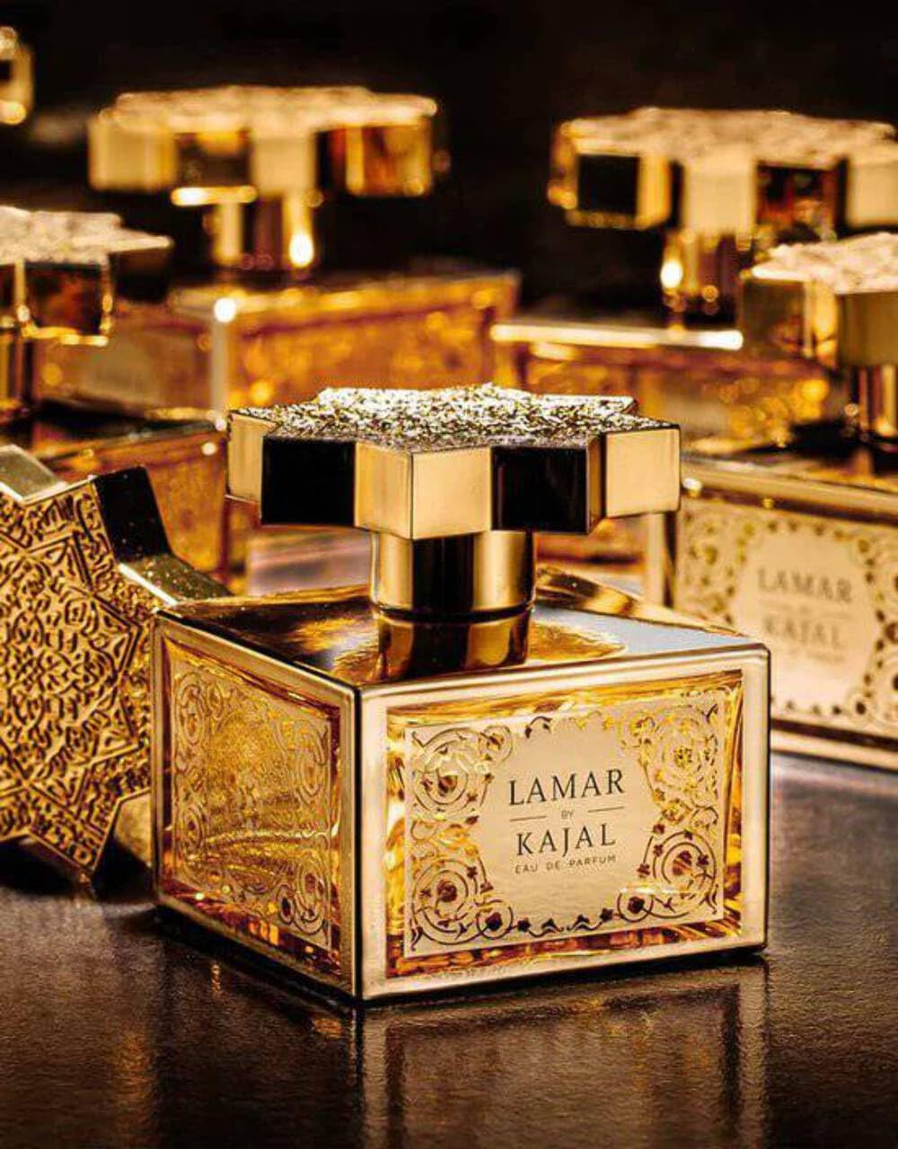Lamar by Kajal Eau De Parfum Spray (Unisex) 3.4 Oz image number 1