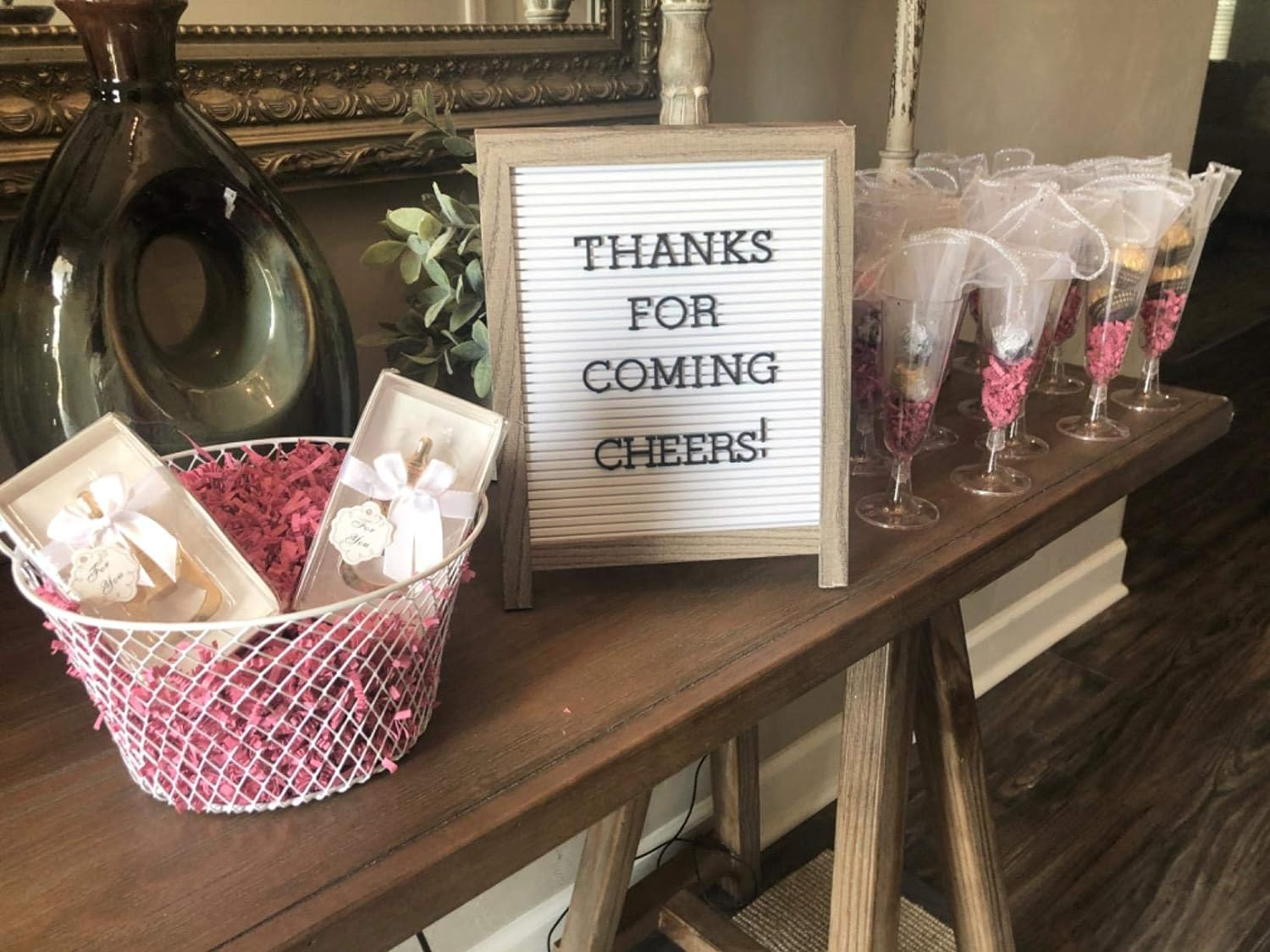 100Pcs White Organza Tulle Circles with Drawstring, 9.8 Inch round Organza Bags Jewelry Candy Pouch Christmas Wedding Party Favor Gift Bags image number 5