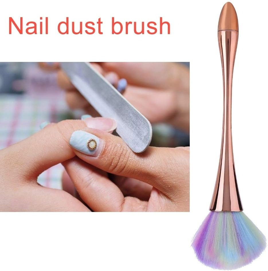 Maxmartt Soft Nail Dust Cleaning Brush Nail Art Powder Dust Removal Brushes Manicure DIY Tool 3 image number 2