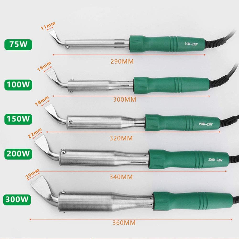 Soldering Iron SENRISE 240V 200W Fast Heated Electric Soldering High Performance Welding Iron Gun Stainless Steel Electronic Repair Tool (Pack of 1) image number 3