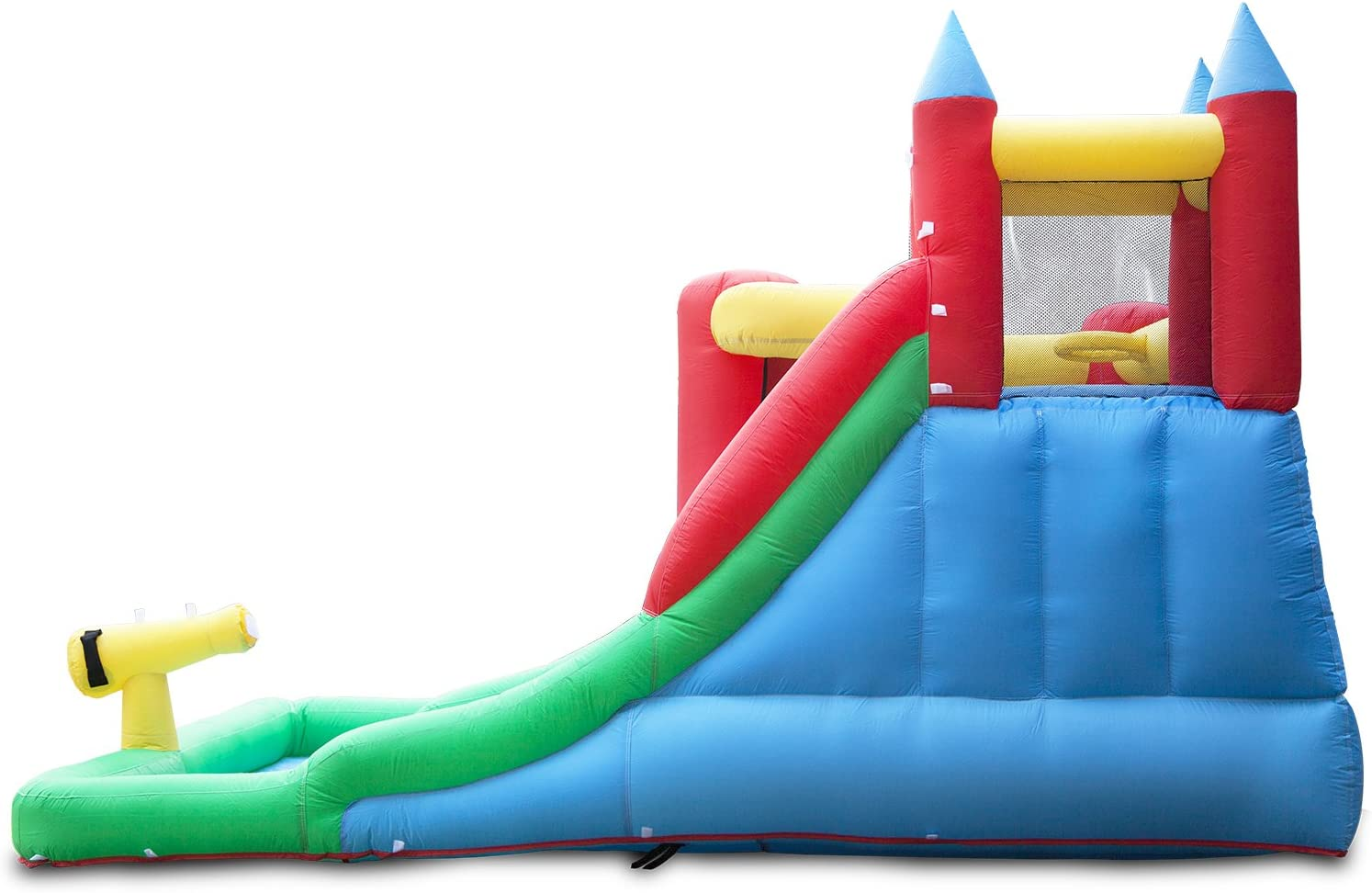 Lifespan Kids Inflatable Surrey 2 Slide & Splash Water Play Childrens Play Ground Outdoor image number 1