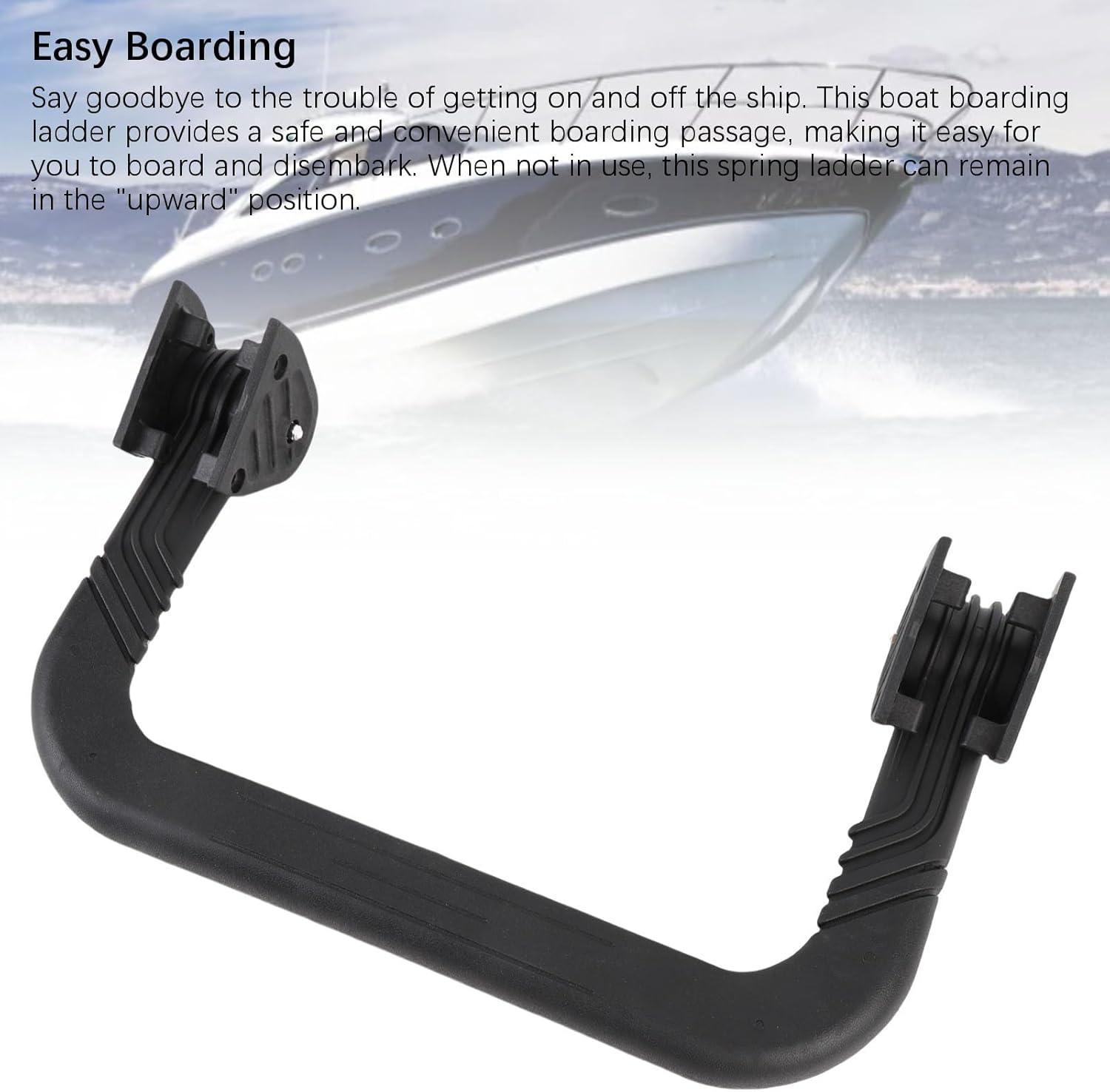 Boarding Ladder for Sea-Doo Ltd/Rxt/Wake Pro - Retractable Spring Loaded High Density Nylon Direct Screw Fixation Replacement Step image number 5