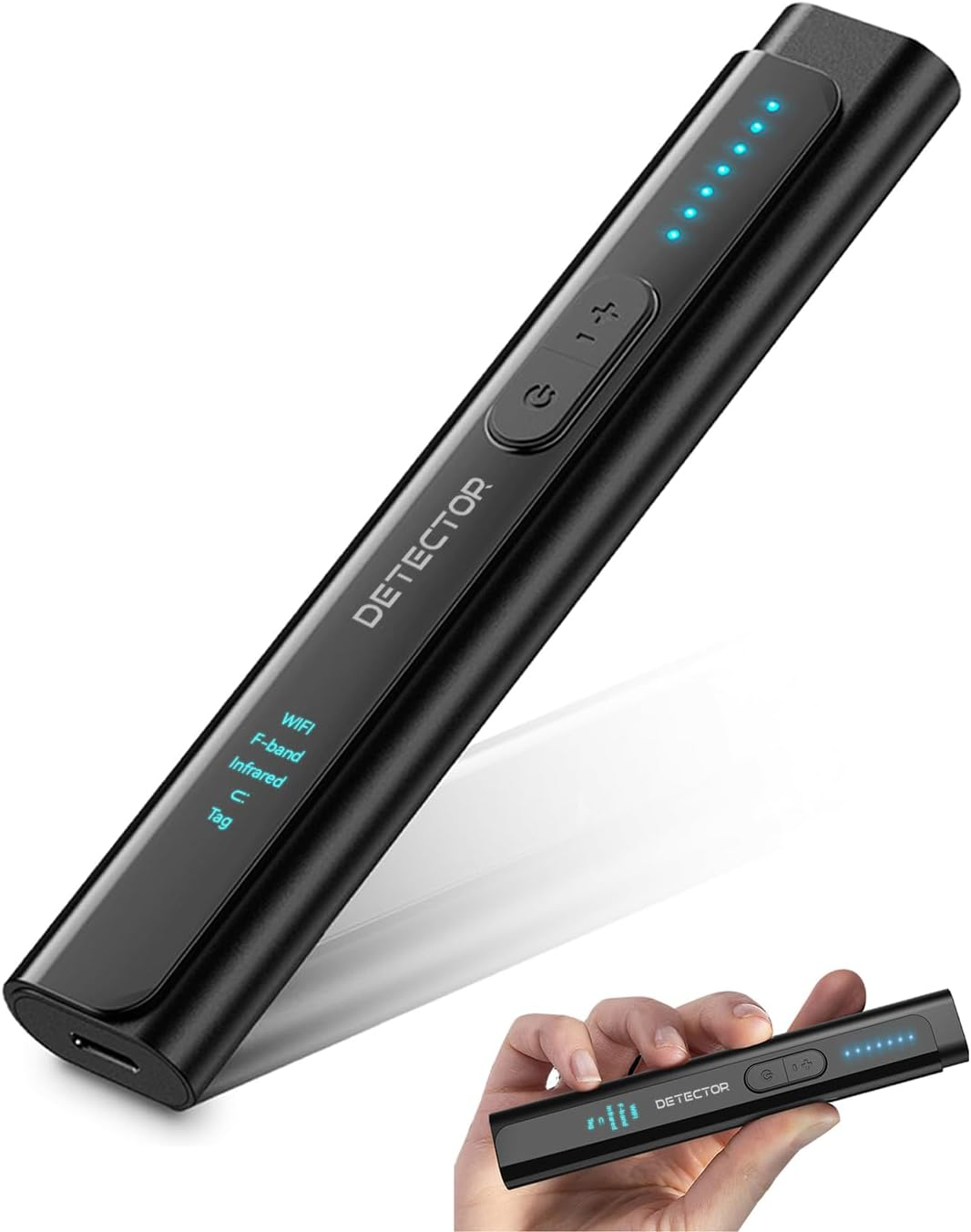 FIBATDOR Hidden Camera Detectors - Spy Camera Finder GPS Tracker Detector, Bug Detector for Travel, Hotels, Car image number 2