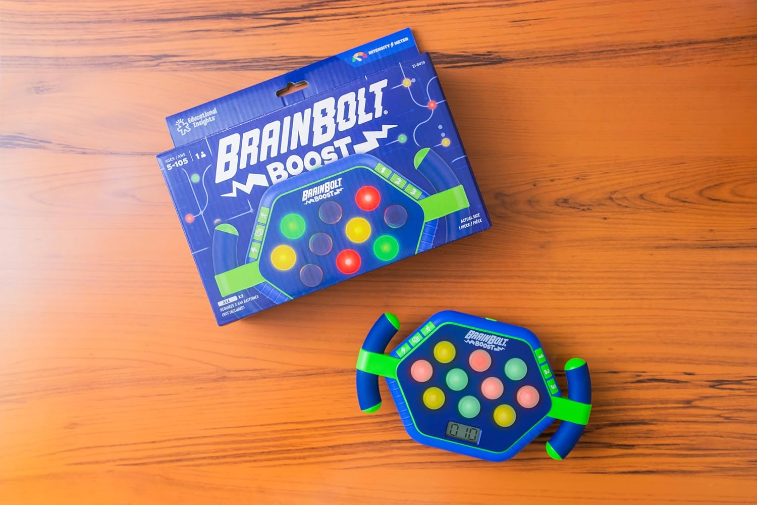 Learning Resources Brainbolt Boost Electronic Memory Game for Children Aged 5+ 3 Game Modes, for 1 Player, Travel Games for Kids image number 4