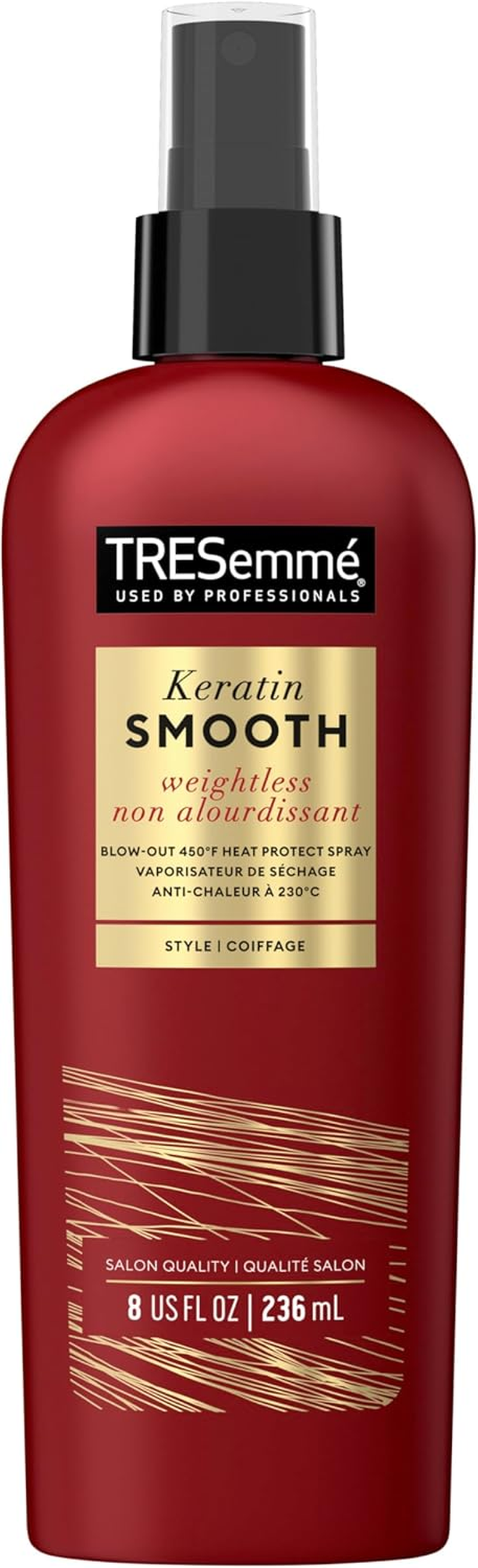 Tresemm&eacute; Expert Selection Heat Protection Spray, Keratin Smooth, 8 Oz image number 4