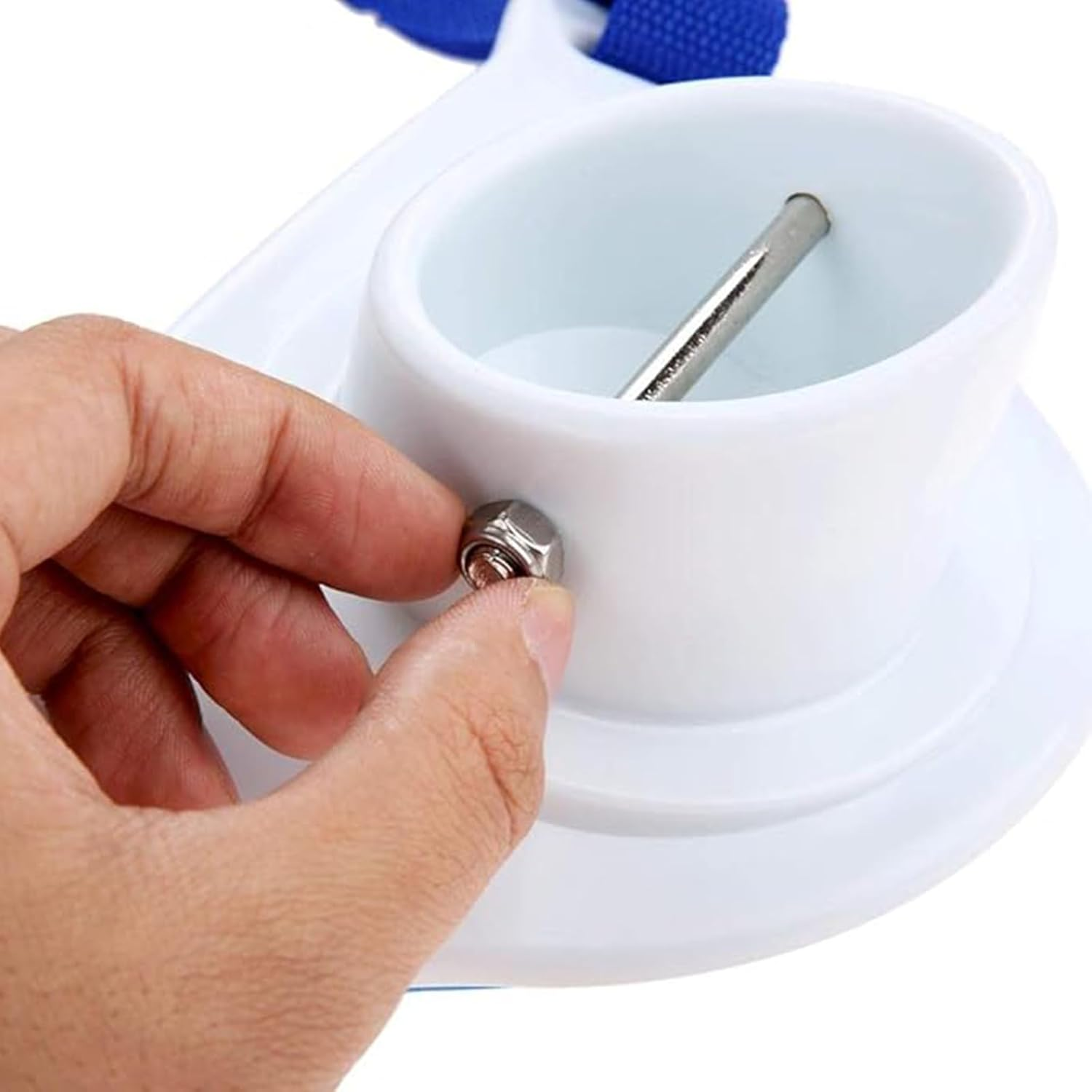 ASOCEA Fishing Fighting Waist Belt 2.5 Inch Inner Dia Offshore Tackle Boat Fishing Rod Holder image number 4