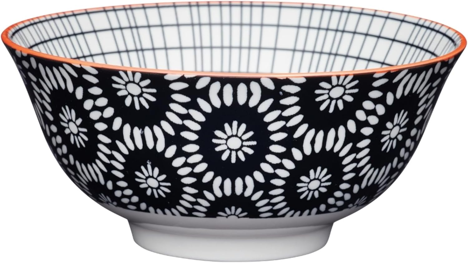 Mikasa Does It All Black Tile Ceramic Bowl, 15.7 Cm Diameter image number 4