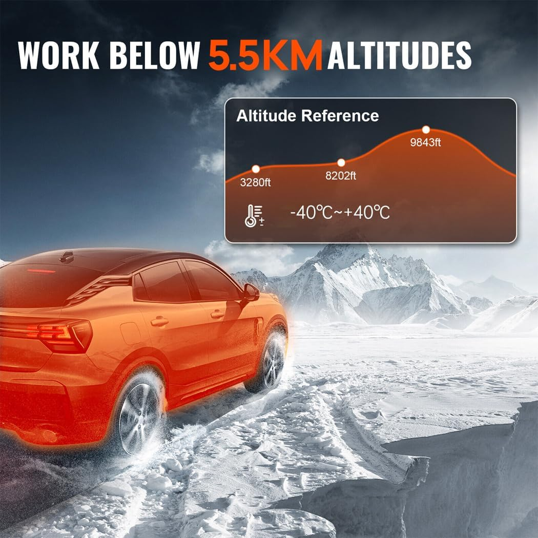 12V 8KW Portable Diesel Heater All-In-One Diesel Heater with Remote Control and LCD Display Low Fuel Consumption Silencer Thermostat Caravan Motorhome Trailer - Vertical With Remote Control image number 3